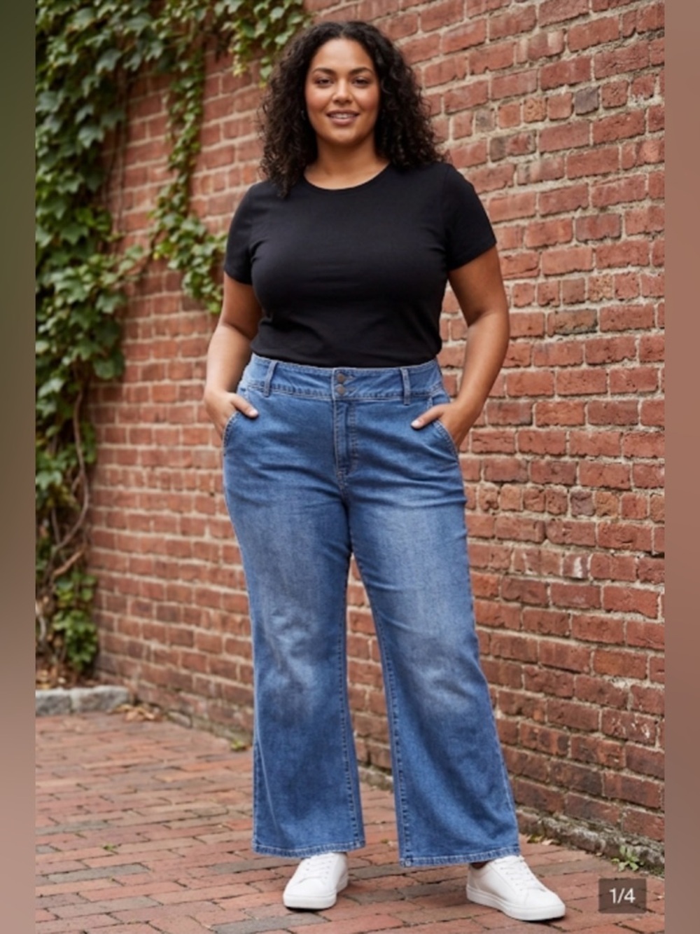 NWT Denim Blue Straight Leg Women's Jeans